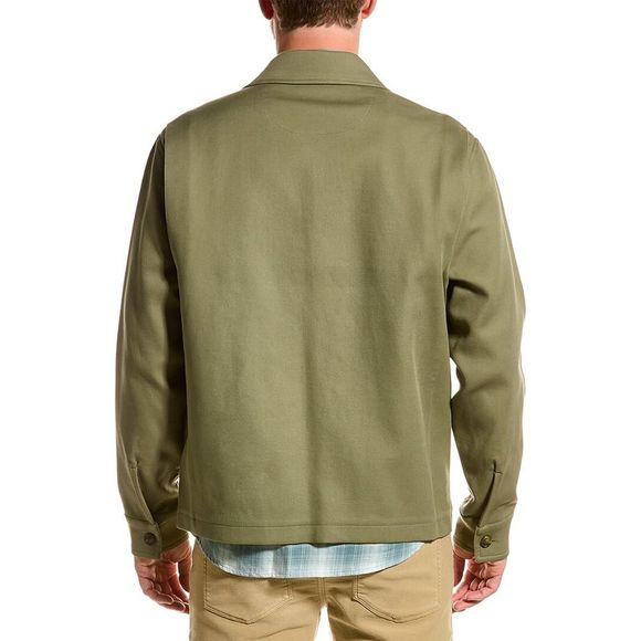 Vince Mens  Chore Jacket, Green - Picture 2 of 4